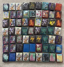 Pokemon Card TCG Lot Of 63 Sleeve Packs ETBs - Image 1