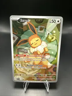 Pokemon TCG Eevee 173 Holo Promo Prismatic Evolutions ETB Sealed Card A - Image 2