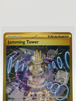 Pokemon TCG Jamming Tower 243/182 Hyper Rare Destined Rivals - Image 2