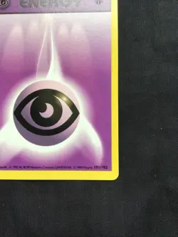 Pokemon Cards: Base Set 1st Edition Common: Psychic Energy 101/102 - Image 4