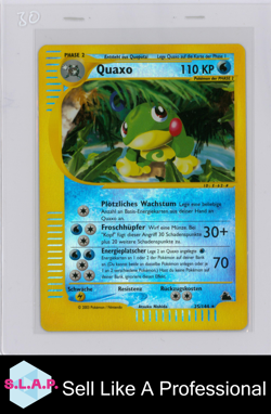 QUAXO POKEMON 25/144 2003 SKYRIDGE REVERSE FOIL GERMAN - Image 1