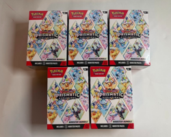 Pokemon TCG Prismatic Evolutions Booster Bundle Box 5x Lot SEALED - Image 2