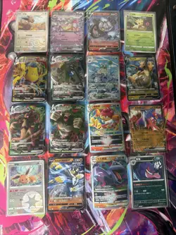 Pokemon 16 Card Lot nm V Max Mega Amazing Ex HOLO Rare Hits Only F50 - Image 1