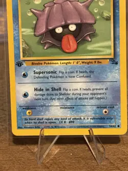 Pokemon Shellder 54/62 Base Set 1st Edition 1999 WOTC NM - Image 2