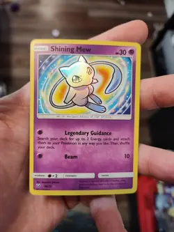 Pokemon Shining Legends Shining Mew Rare #40/73 Near Mint + Amazing Shape - Image 1