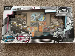 POKEMON BLACK BOLT & WHITE FLARE UNOVA HEAVY HITTERS PREMIUM COLLECTION SEALED - Image 1