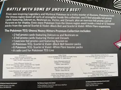 POKEMON BLACK BOLT & WHITE FLARE UNOVA HEAVY HITTERS PREMIUM COLLECTION SEALED - Image 3