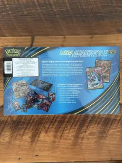 Pokemon Mega Charizard X ex Ultra Premium Collection Box Sealed New UPC - Image 2