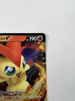 Victini V SWSH104 Holographic Black Star Promo Pokemon TCG - Image 3