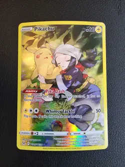 NM-Mint Pikachu - TG05/TG30 - Lost Origin Trainer Gallery Pokemon Lost Origin-B - Image 1