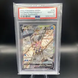 Pokemon Origin Forme Palkia V 167/189 Full Art Astral Radiance Gem Mint PSA 10 - Image 1