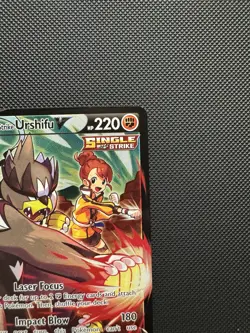 Pokemon TCG Single Strike Urshifu V TG18/TG30 SWSH09: Brilliant Stars Trainer NM - Image 2