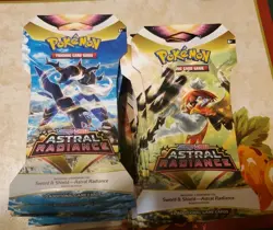 Pokemon Astral Radiance Sleeved Booster Pack Lot-36 Packs-fresh from sealed case - Image 1