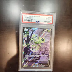 Pokemon Celebi V Fusion Strike Full Alt Art #245 PSA 10 Gem Mint - Image 1