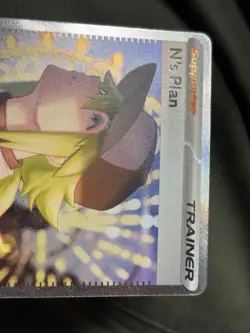 Pokemon N's Plan 170/086 Black Bolt SIR MINT - Image 3
