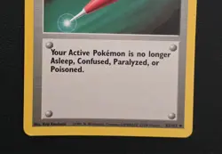 Pokemon Trainer Full Heal 82/102 Base Set Vintage WOTC Common - Image 4