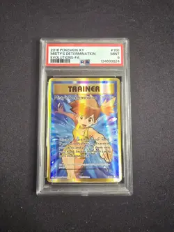 PSA 9 MINT 2016 Pokemon Misty's Determination Trainer Evolutions PSA 9 MINT - Image 1