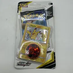 Pokemon Sun & Moon Team Up Checklane Blister Pack Pikachu - SM162 - Image 1