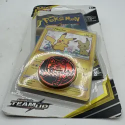 Pokemon Sun & Moon Team Up Checklane Blister Pack Pikachu - SM162 - Image 2