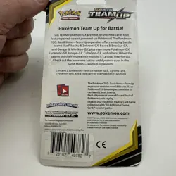 Pokemon Sun & Moon Team Up Checklane Blister Pack Pikachu - SM162 - Image 4