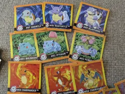 Huge Collection of vintage Pokemon ARTBOX STICKERS Series 1 TCG collectibles - Image 5