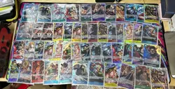 One Piece English Card Lot SR NM 50 Cards Lot From OP13 + PRB02 - Image 1