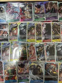 One Piece English Card Lot SR NM 50 Cards Lot From OP13 + PRB02 - Image 3