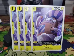 (4x) Kumacy OP14-102 The Azure Sea's Seven One Piece TCG English Playset - Image 1