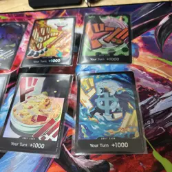 DON!! Card 10 Lot PRB Vol. 2 + OP13 Foil One Piece Card Game Every Card Is Foil - Image 5