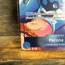 Perona (Box Topper) OP01-077 Romance Dawn Foil One Piece TCG NM - Image 4