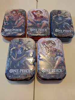 One Piece Tin Set Vol. 2 (TS-02 OP-13) - Lot of 5 - Sealed - Image 1