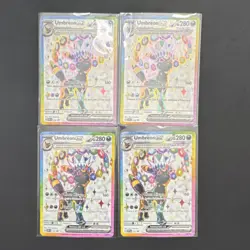 Pokemon Umbreon ex SV146 Holo English Lot of 4 Standard Cards - Image 1