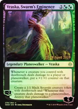 Vraska, Swarm's Eminence - Foil - Prerelease Promo - Prerelease Cards #236/264 M - Image 1
