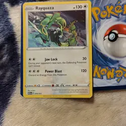 Pokemon TCG Card Lot Miraidon Maushold Rayquaza Holo PAL M24h 3 Cards - Image 3