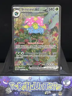 Pokemon Card Venusaur ex 198/165 Special Illustration Rare Scarlet 151 Near Mint - Image 1