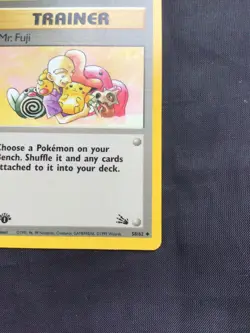 Pokemon Cards: Fossil 1st Edition Uncommon: Mr. Fuji 58/62 - Image 4