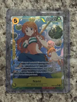 One Piece Card Game Nami SR Alt Art EB03-053 English NM Heroines Edition - Image 1