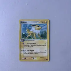 Jolteon 3/17 Pop Series 3 LP Holo Rare English Pokemon Holofoil TCG Card 2006 - Image 1