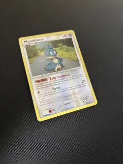 Pokemon Card Diamond & Pearl Reverse Holo Munchlax Lv.8 33/130 Rare - Image 4