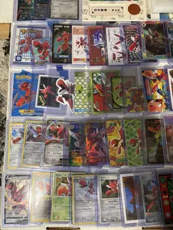 Pokemon Lot of Cards, Stickers, Magnets, Acrylics Scizor Only Lot of 46 - Image 2