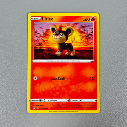 Pokemon TCG Card - Litleo 22/203 Common | 2021 Evolving Skies | lightly played - Image 2