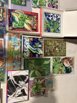 Pokemon Lot of Cards, Stickers, Magnets, Acrylics Scyther Only Lot of 65 - Image 5