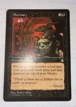 Mortuary Stronghold Regular MTG Card MP English X1 - Image 1