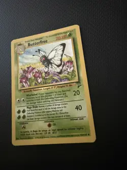 Pokemon TCG Butterfree Base Set 2 Uncommon Card 34/130 Excellent - Image 3