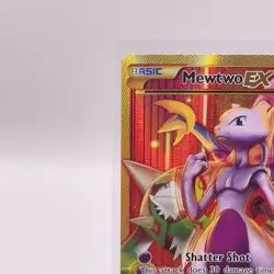 Pokemon Mewtwo EX 164/162 Breakthrough Secret Rare Card NM Condition - Image 2