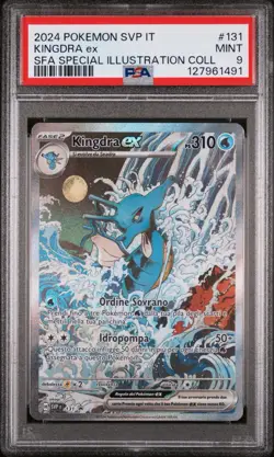 PSA 9 Kingdra ex #131 Segreto Fiabesco Pokemon Card Italiano ITA MINT Promo - Image 1