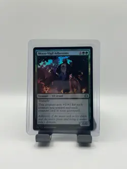 MTG, Moon-Vigil Adherents FOIL $3 ORDER MIN Lorwyn Eclipsed Foil - Image 1