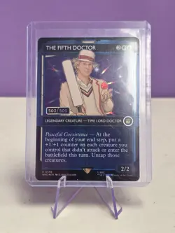 MTG - Doctor Who - The Fifth Doctor - Serialized (503/505) - WHO 0556 - NM - Image 3