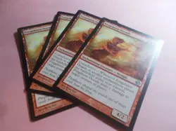 Forgeborn Oreads x4 MTG Journey into Nyx Red Uncommon Creature NM - Image 1