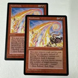 (X2) - Pyrokinesis - NM #78 Regular Uncommon Alliances Regular MTG - Image 1
